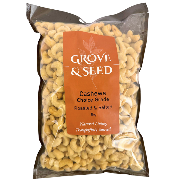 Cashews (Choice Grade) - Roasted &amp; Salted | 1kg