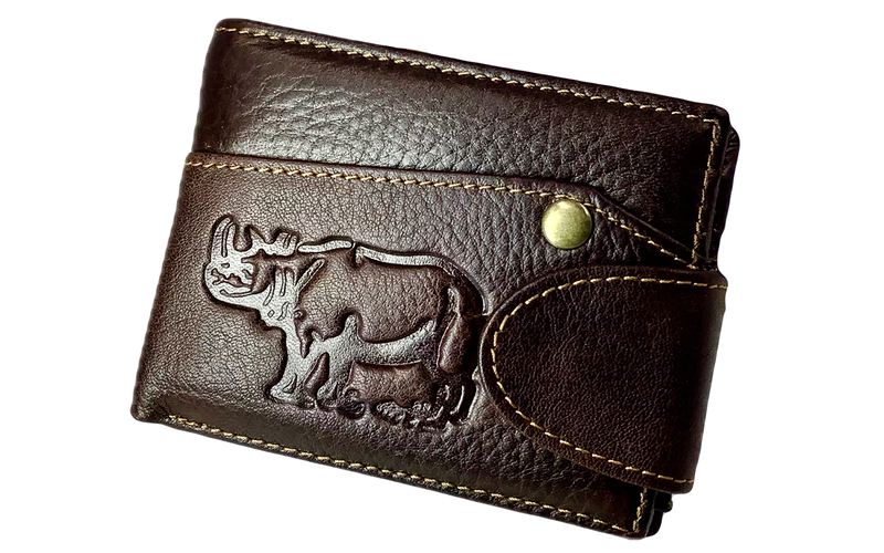 Fashionable Genuine Cow Leather Men Wallet