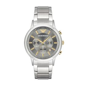 Emporio Armani Renato Silver Stainless Steel Watch - AR11047 | Buy Online  in South Africa 