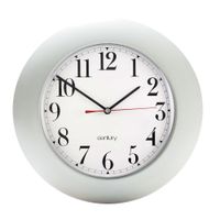 Century Clocks White Battery Powered Analogue Wall Clock