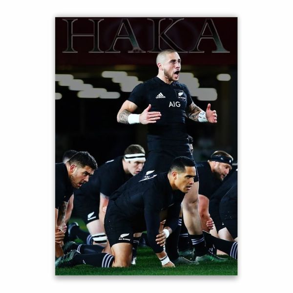 Haka All Blacks Poster - A1