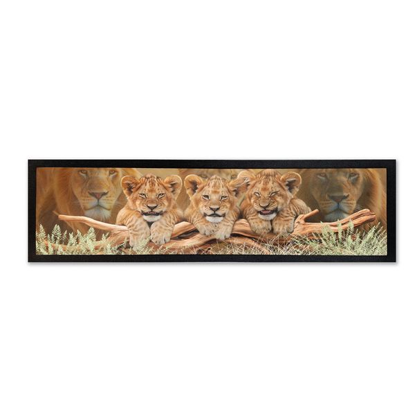 Cubs Are Lions Bar Mat
