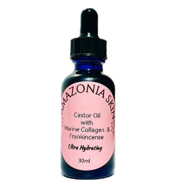 Amazonia Castor Oil with Frankincense Essential Oil Face Serum