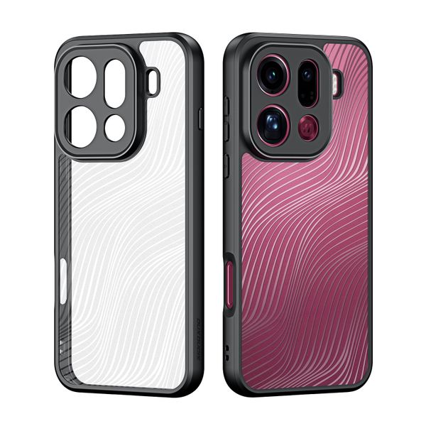 Matte Frosted Transparent Case Compatible with OPPO Find X9 Pro