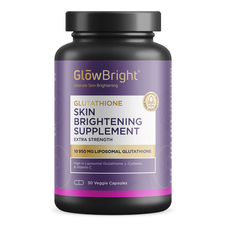 Glow Bright Skin Brightening Glutathione Supplement 30 capsules Image
