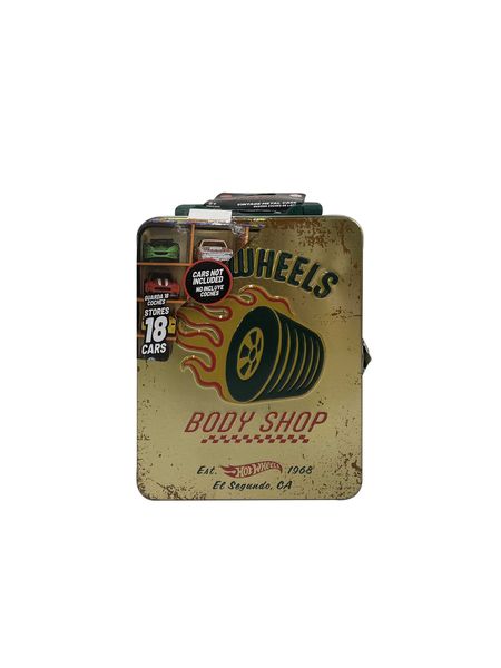 Hot Wheels Metallic Collector Car Case Gold