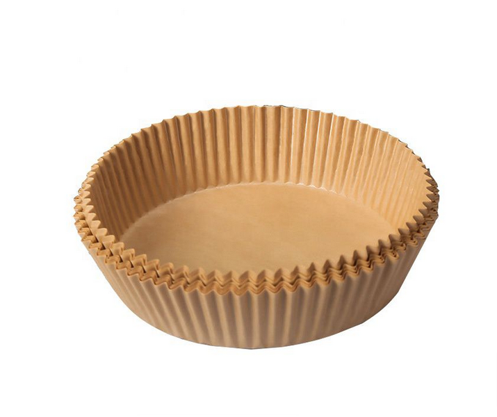 50 Sheet Non-Stick Brown Air Fryer Pad Paper - IB-237