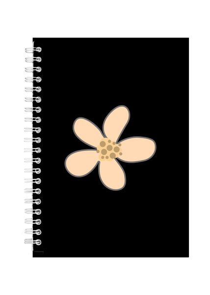 Pink Flower Gift Idea Writing Book Notepad Notebook A5 505