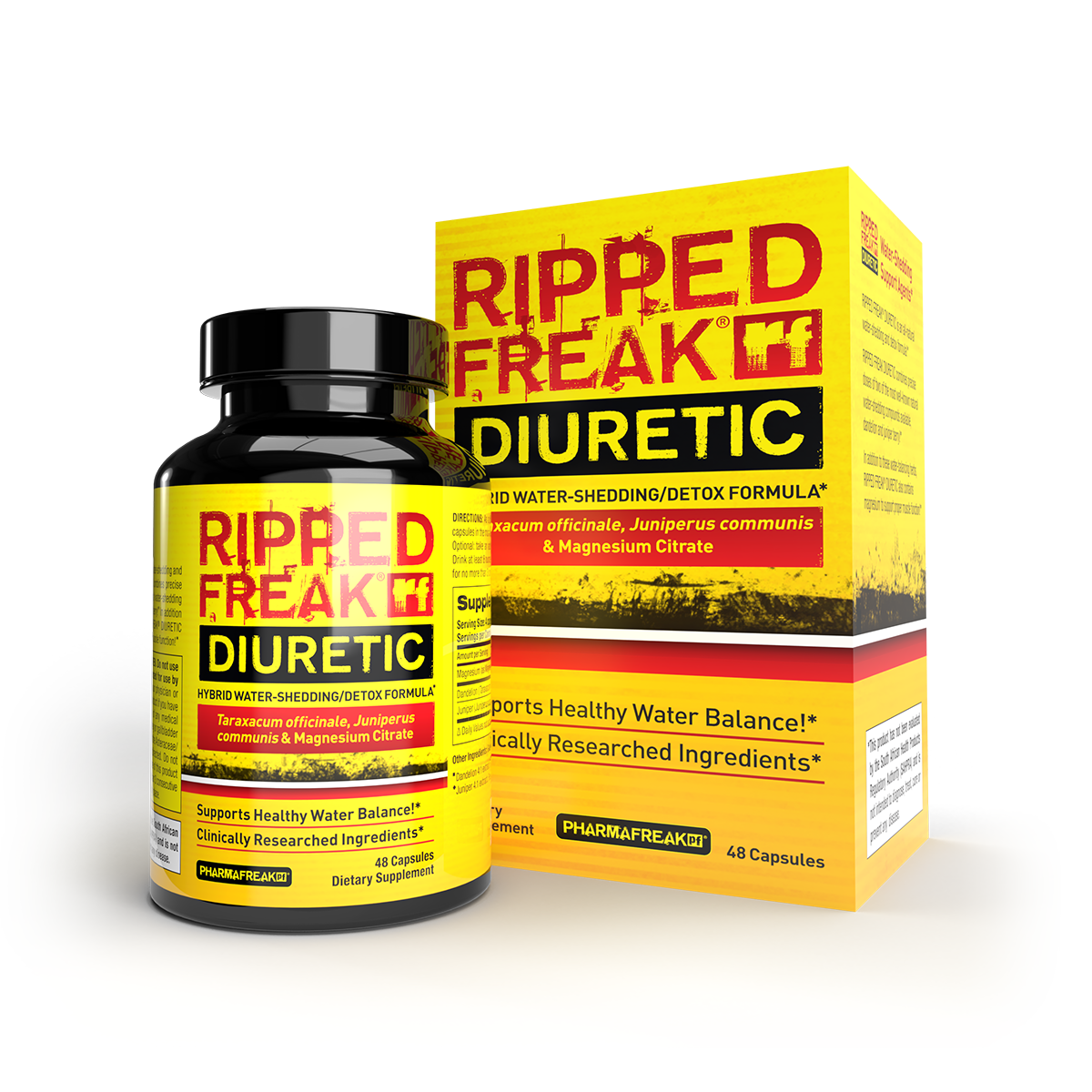 PharmaFreak Ripped Freak Diuretic 48 Capsules Buy Online In South 