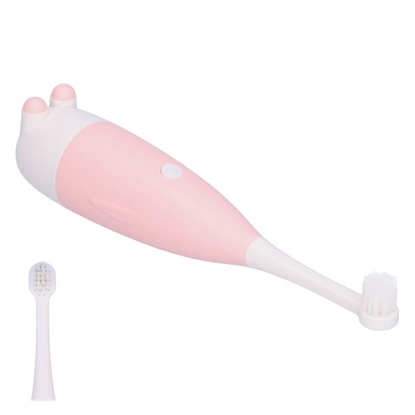 Sonic Toothbrush Toddler Kids Battery Pink