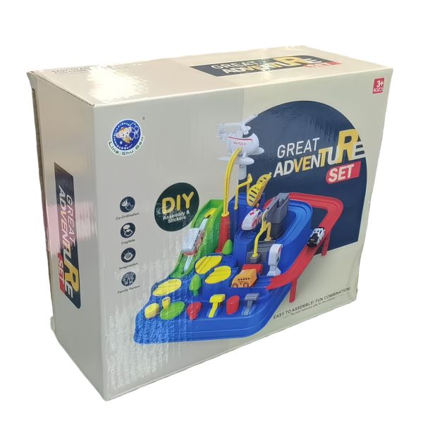 Great Adventure Car Track Toy Set - Adventure and Assembly Fun for Kids