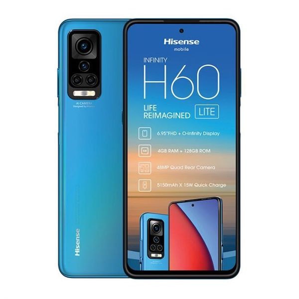 Hisense Infinity H60 Lite 128GB Dual Sim - Blue