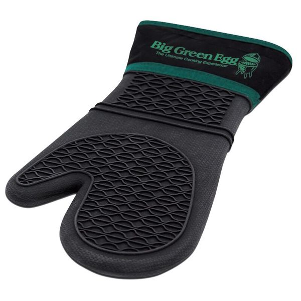 Heat-Resistant Silicone Mitt with fabric cuff