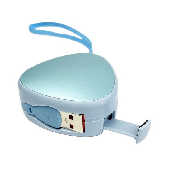 120W 6A 3 in 1 Super Fast Data Portable Retractable USB Micro Type-C Cable