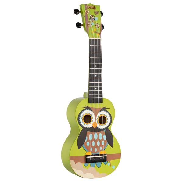 Mahalo Art Series Owl – Soprano Ukulele