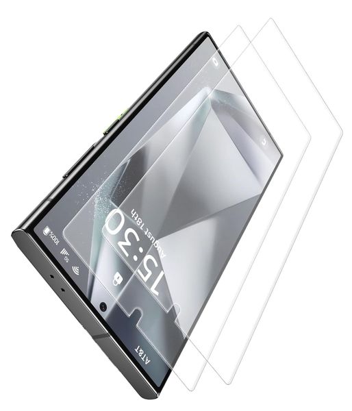 2 Pcs Anti-glare Screen Protectors Compatible With Samsung Galaxy S24 Ultra