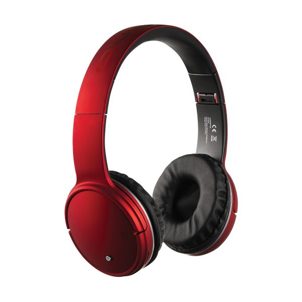 Volkano Bluetooth Headphones - Cosmic Series - Red