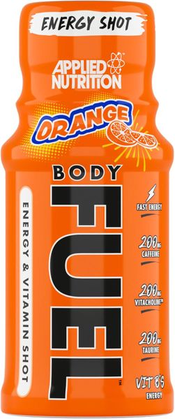 BodyFuel Energy &amp; Vitamin Shot (Box 12 Units x 60ml) - Orange