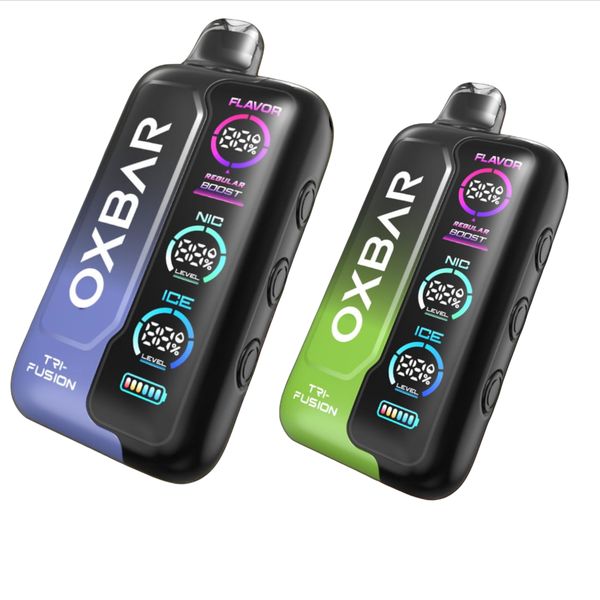 Oxbar Tri-fusion 50k Puffs Disposable Vapes - DiscoStorm Variety Pack of 2