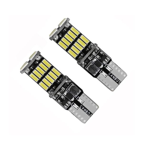 T10 Park Light LED Bulbs Pair 12v CANBUS