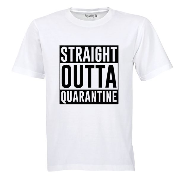 Straight Outta Quarantine - Kids T-Shirt
