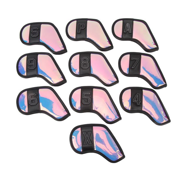 10 Pieces black-edge club covers - impact proof