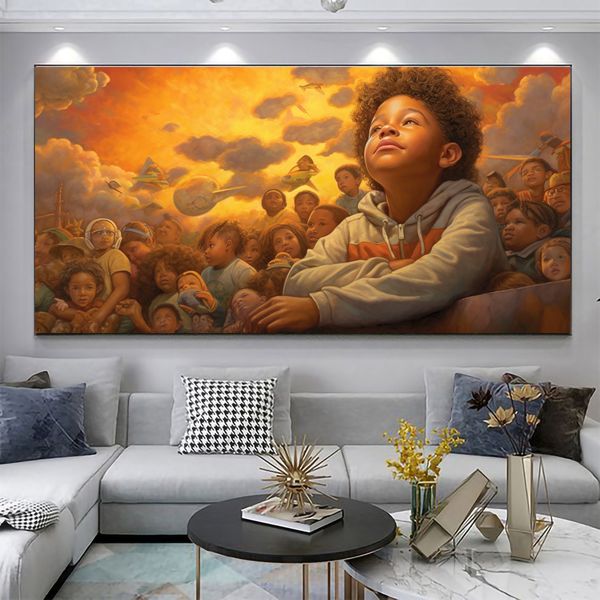 Canvas Wall Art - Children's Dreams - 0296