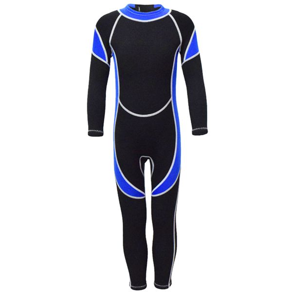 Kids Wetsuit One Piece Long Sleeve Neoprene Thermal Wetsuit for Girls Boys