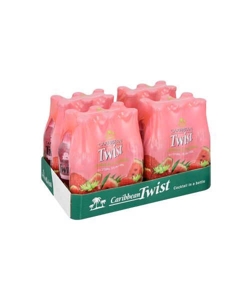 Caribbean Twist Watermelon &amp; Strawberry Nrb 275ML