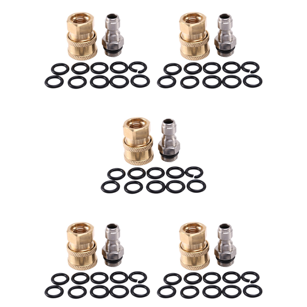 Pressure Washer Adapter Set 1/4 Inch Quick Disconnect Kit