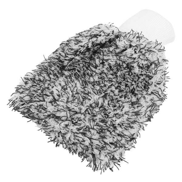 Microfiber Car Wash Glove Scratch Resistant Double Sided