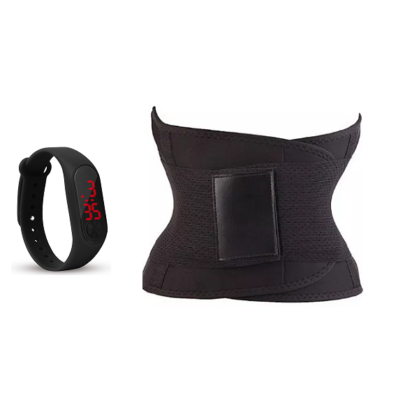 Hot Belt Fitness Led Watch Bundle
