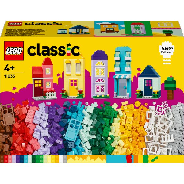 LEGO® Classic Creative Houses 11035 Building Blocks Set - 850 Pieces