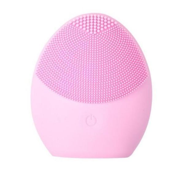 Silicone Facial Cleansing Device - Pink