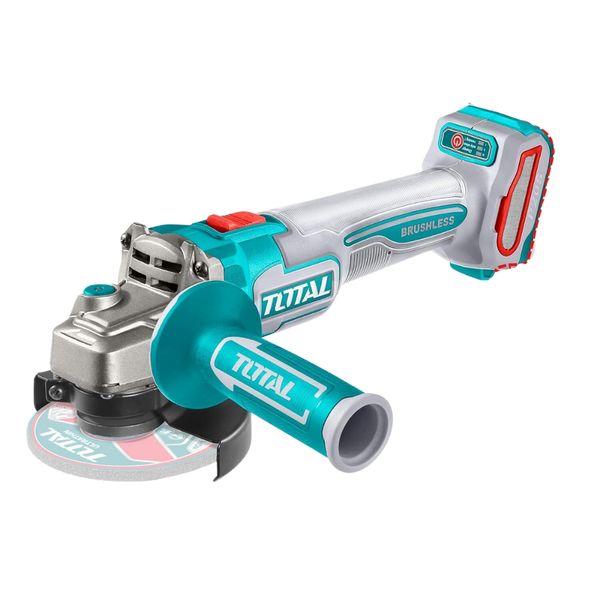 TOTAL 20V Lithium-Ion Angle Grinder - 115mm - Unit Only