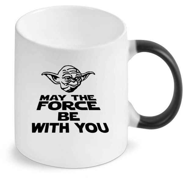 The Force Star Wars Birthday Christmas Colour Changing Gift Coffee Mug