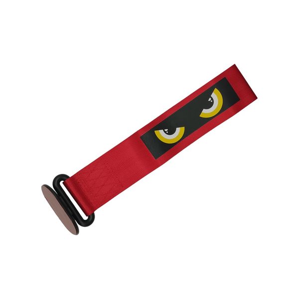 Decorative Stick-On Tow Strap - BadBoy Eyes Design