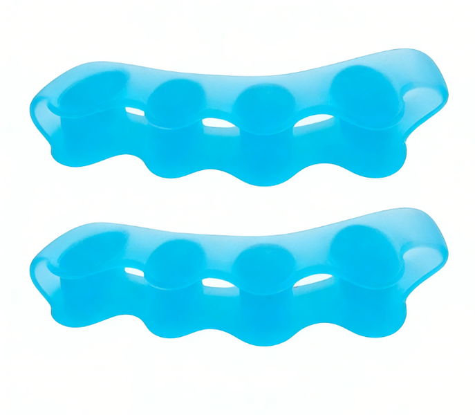Toe Separators/Toe Spacers - For Men and Women Regular Size - Blue