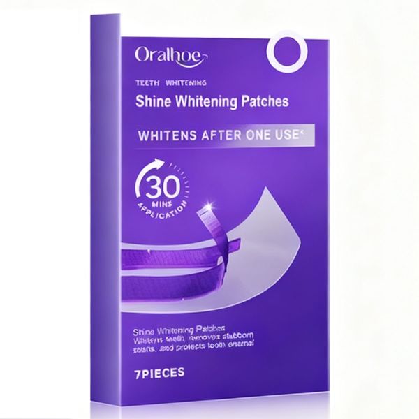 Teeth Whitening Strips - Quick Effect, Mild Ingredients for Daily Oral Care