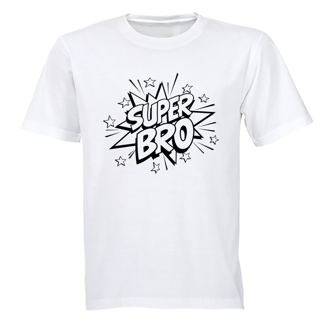 Super Bro - Adults - T-Shirt | Buy Online in South Africa | takealot.com