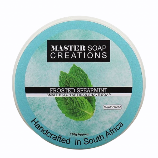 Shaving Soap Master Soap creations Frosted Spearmint