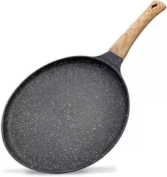 SKY-TOUCH Black Aluminum Non-Stick Griddle 28cm