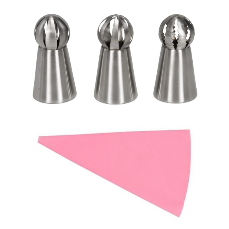 Russian Spherical Ball Stainless Steel Flower Cake Nozzles & Piping Bag Shop Today. Get it