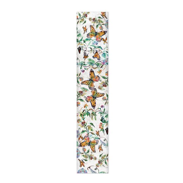 Butterfly Garden By Kristin Van Lieshout Table Runner