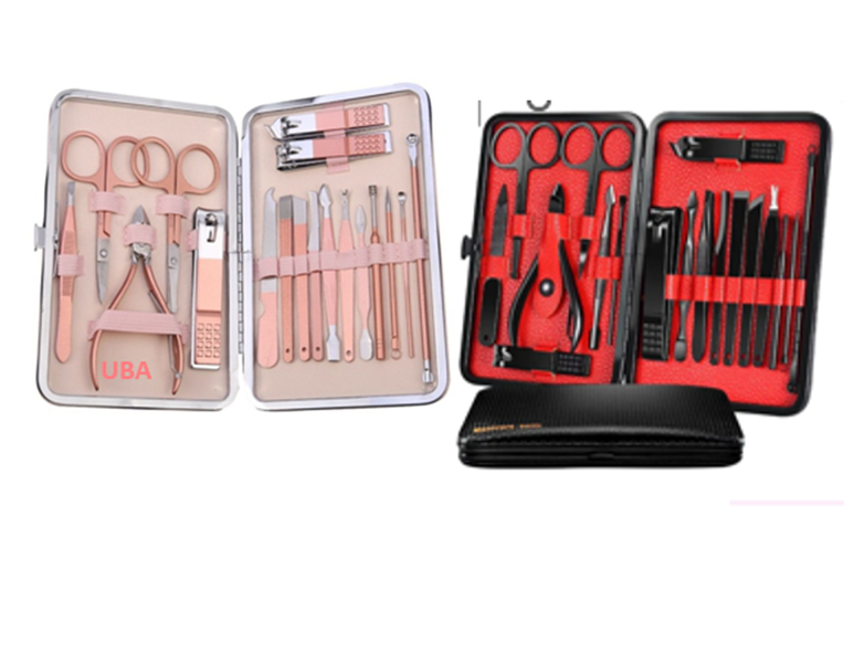 UBA His and hers Manicure Set 18 Piece