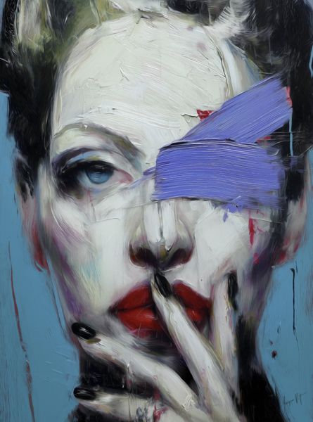 UHM... Abstract Lady Art Print Wall Art: A0 (1189 x 841)