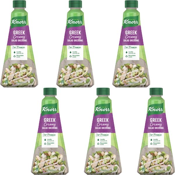 Knorr Creamy Greek Salad Dressing 6 x 340ml Shop Today. Get it