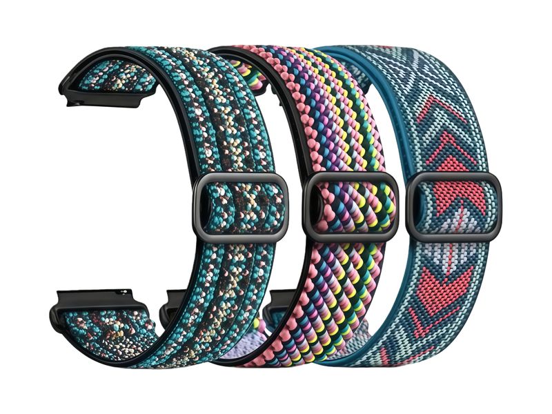 Elastic Bands Compatible with Samsung Galaxy Watch Adjustable Nylon Band