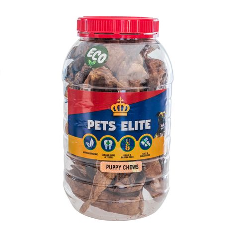 Pets Elite Puppy Chews Eco Tub 250g Image