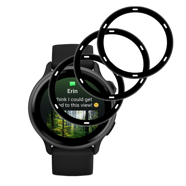 3 pack - 3D (PMMA) Screen Protector Compatible with Garmin Vivoactive 6